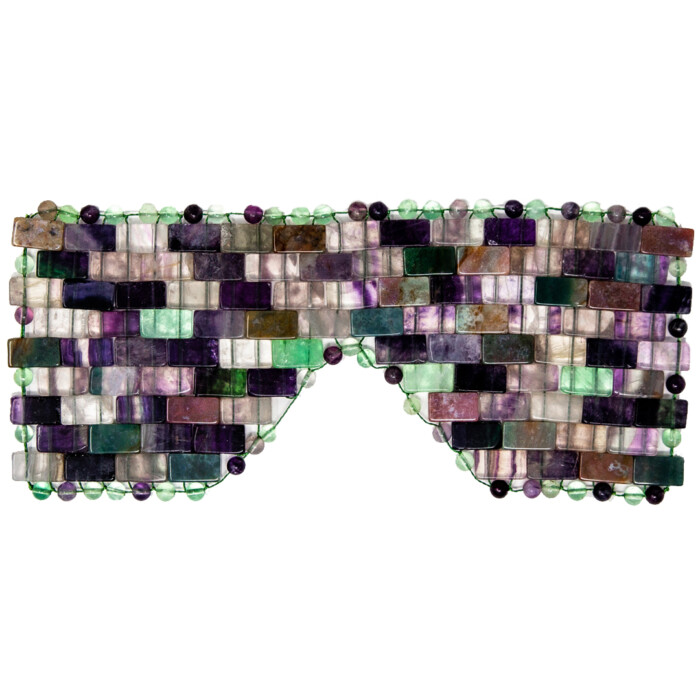 CJB Rainbow Fluorite Eye Mask - Image 2