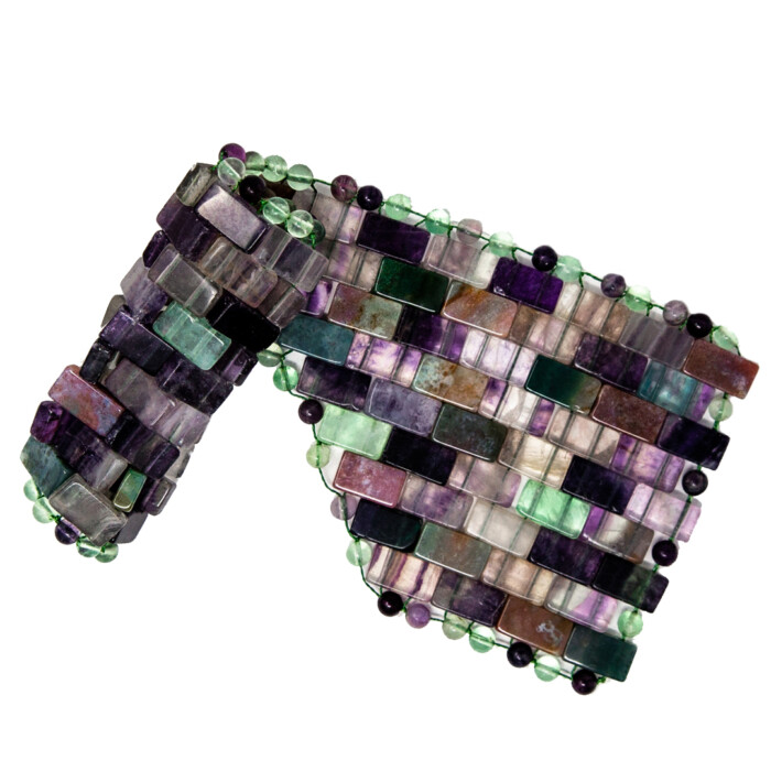 CJB Rainbow Fluorite Eye Mask - Image 4