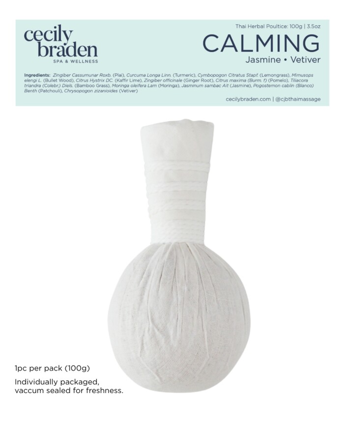 New! Calming Herbal Poultice | Body